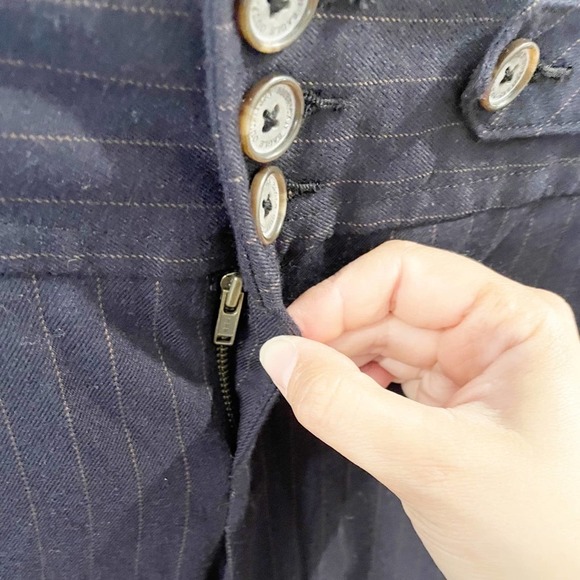 American Eagle Wide Leg Trouser Low Rise Size 8 - Picture 8 of 13